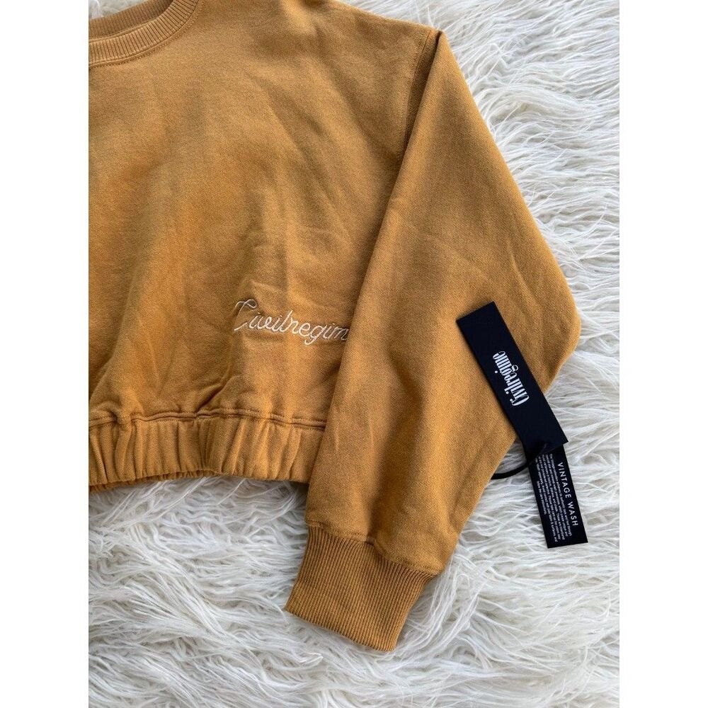 Civil Regime Cropped Sweatshirt Size Small - Picture 4 of 10